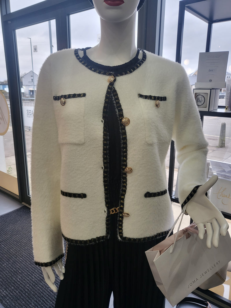 Wool blend jacket