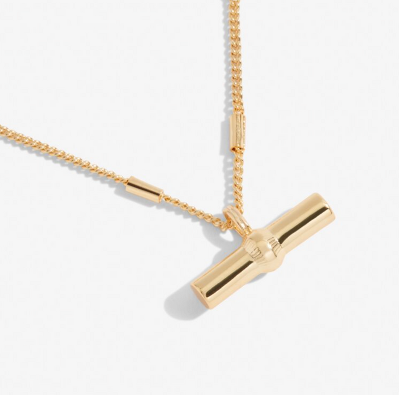 Aura Gold Bar Necklace