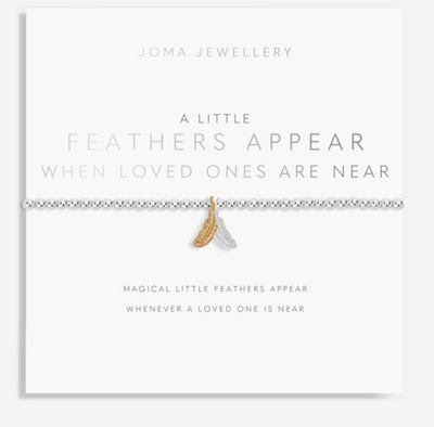 a little When Feathers Appear Loved Ones Are Near