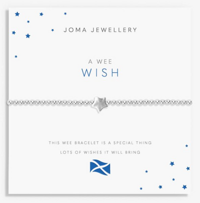 Scottish a little a wee wish bracelet