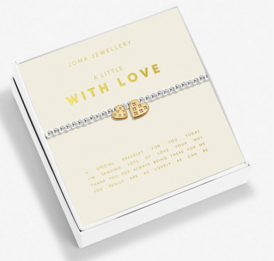 Boxed a Little - with love bracelet