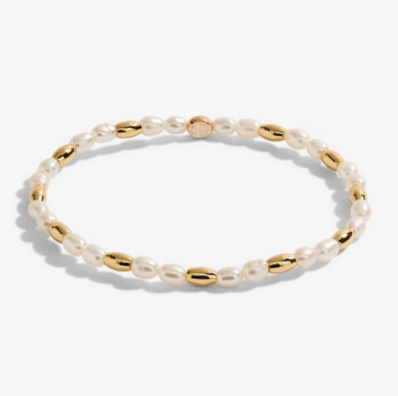 Riviera rice pearl bracelet