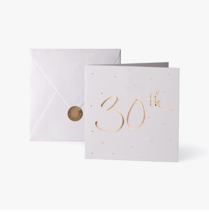 30th Birthday Card
