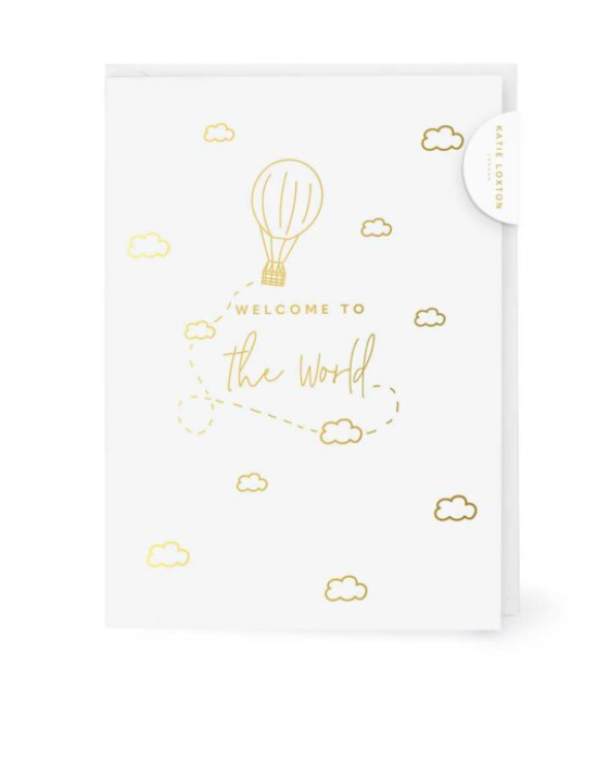 Welcome To The World Card