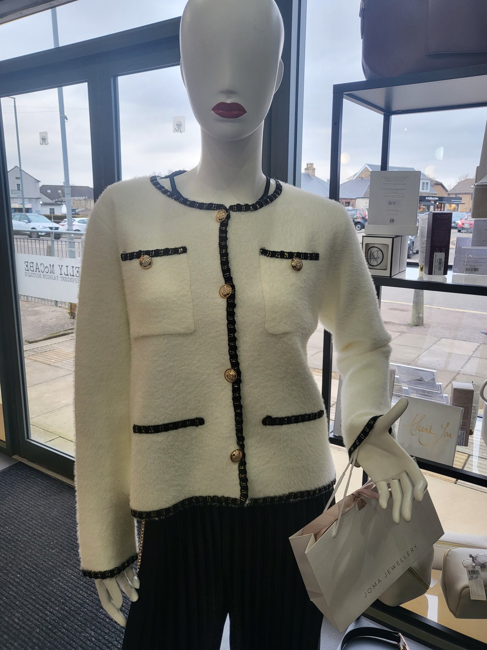 Wool blend jacket
