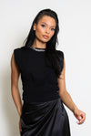 Chain Fine Knit Top