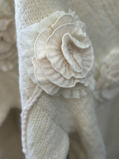Flower Corsage Cardigan