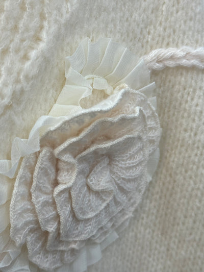 Flower Corsage Cardigan