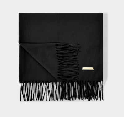 Blanket Scarf Black