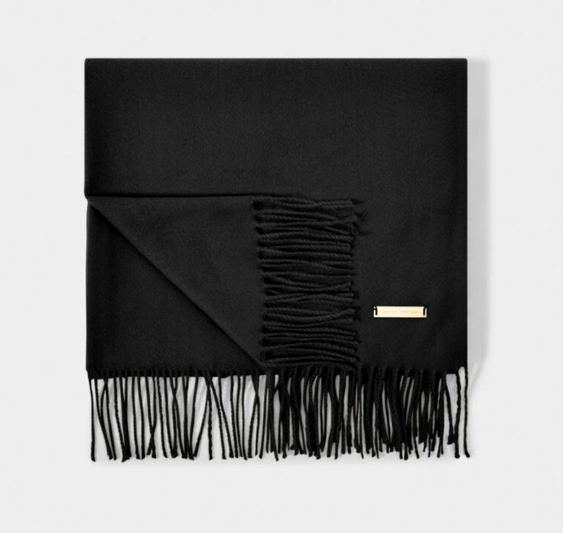 Blanket Scarf Black