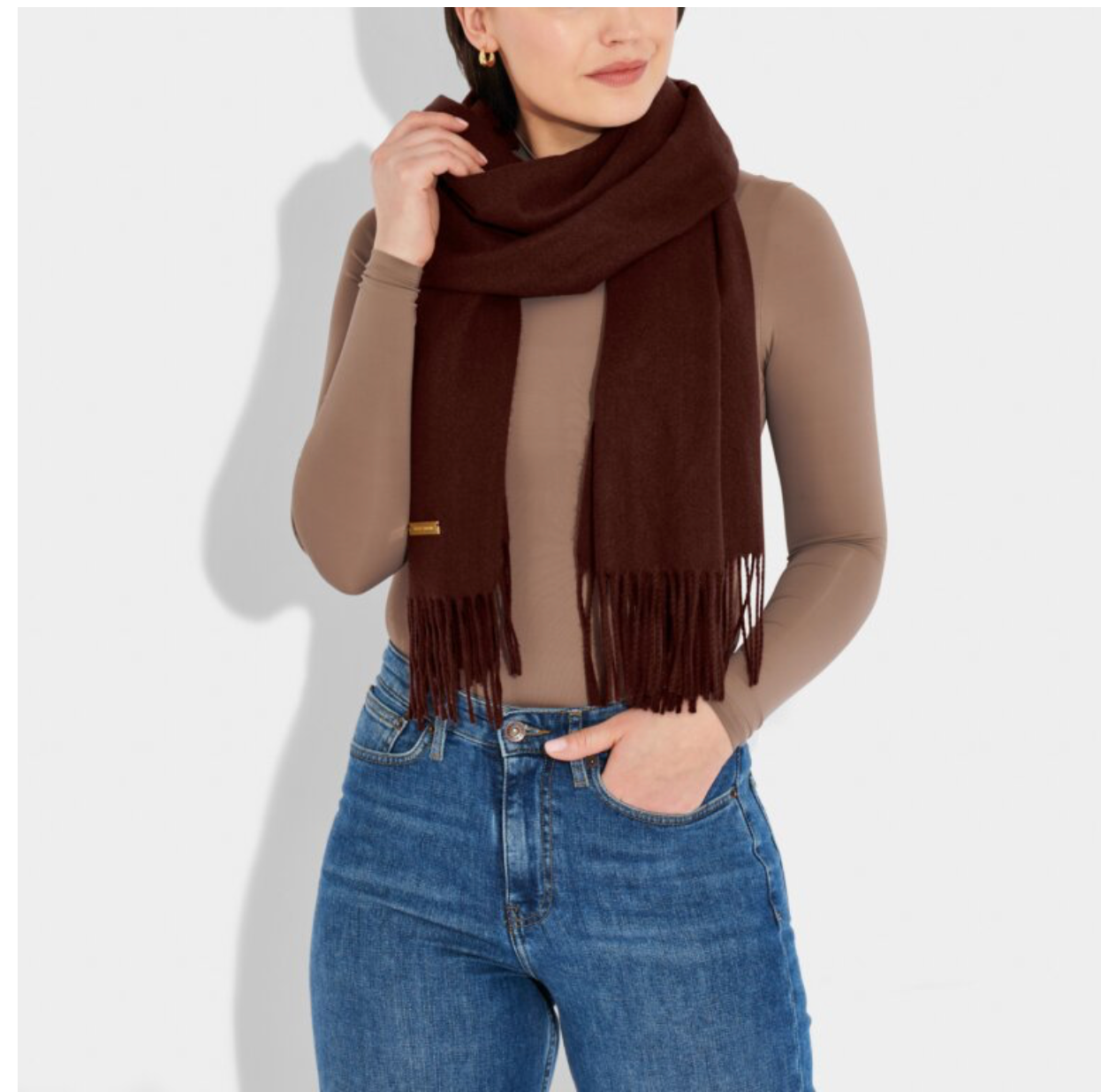 Blanket Scarf Cacao