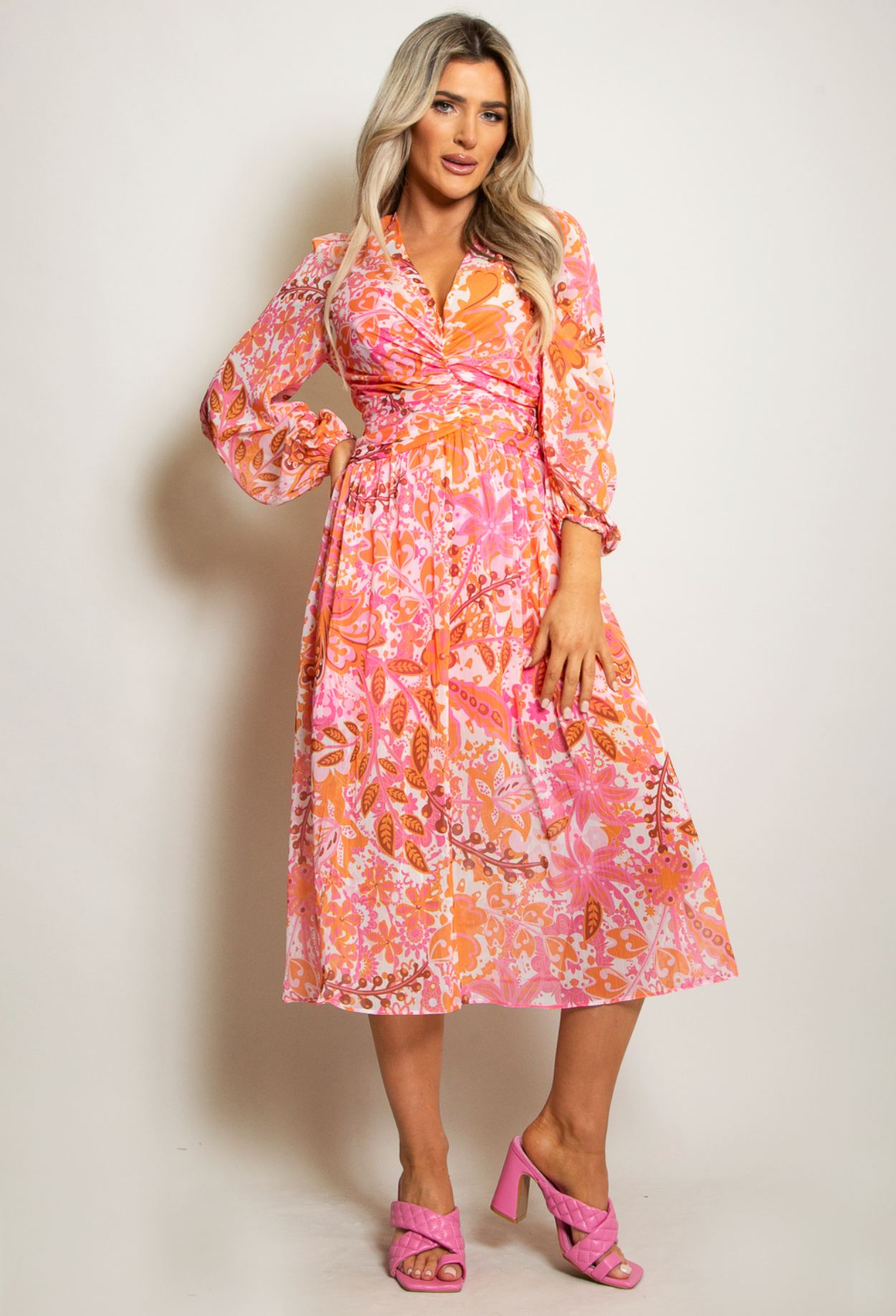 Lucy Chiffon Dress