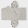 Fold Out Garment Weekend Bag In White