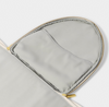 Fold Out Garment Weekend Bag In White