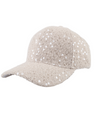 Tweed Sequin Cap