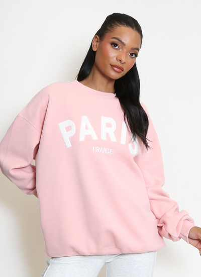 Pink Paris Sweatshirt