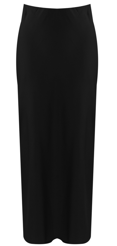 Satin Midi Skirt