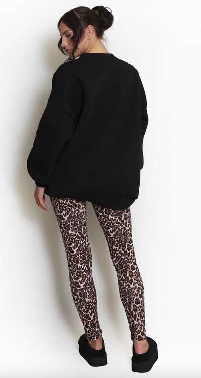Leopard Trim Co-Ord