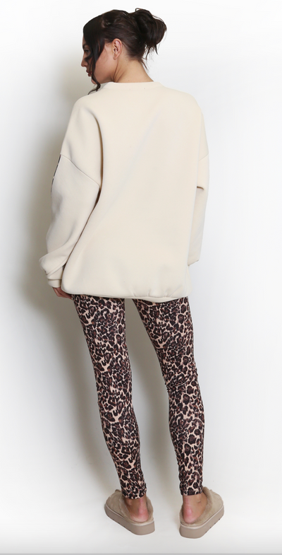Leopard Trim Co-Ord