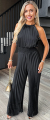 Pleated Jumpsuit