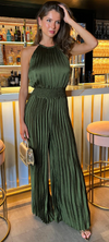 Pleated Jumpsuit
