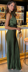 Pleated Jumpsuit