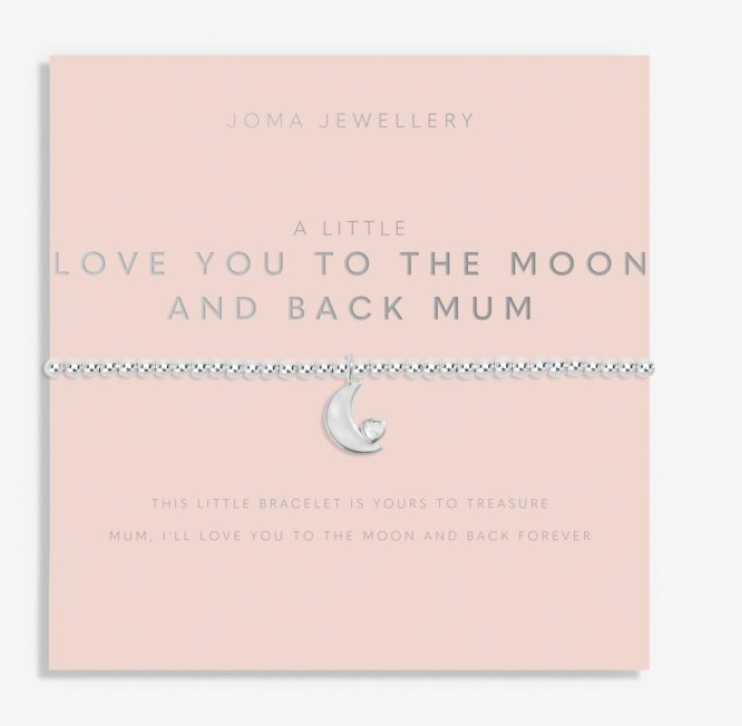 Love You To The Moon and Back Mum Bracelet