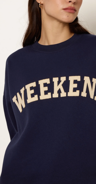 Weekend Crew Neck Sweatshirt