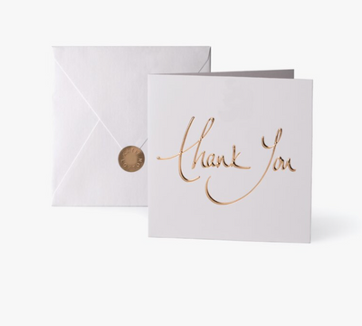 Thank you greeting card