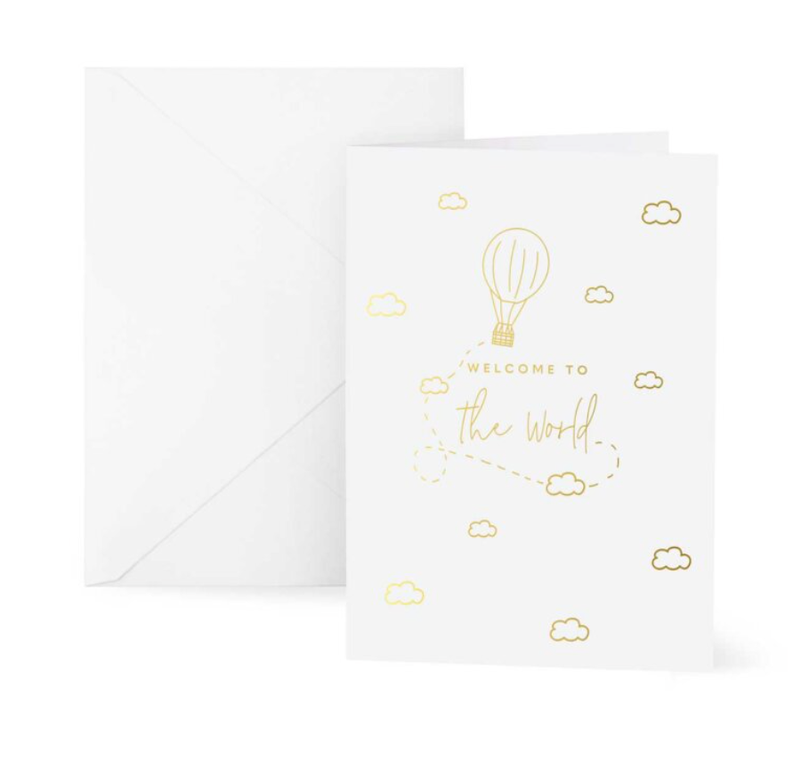 Welcome To The World Card