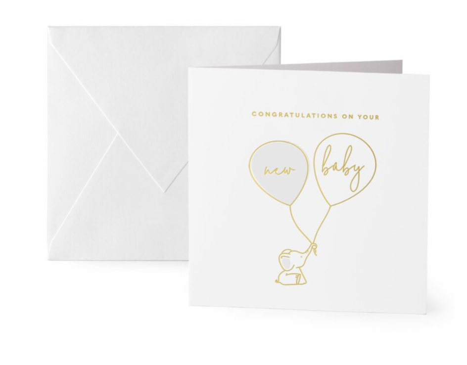 Congratulations On Your New Baby Card