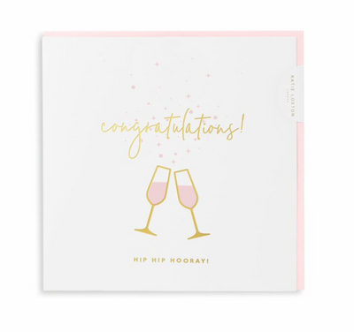 Congratulations Hip Hip Hooray Card